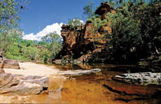 Umbrawarra Gorge - Courtesy of Tourism NT