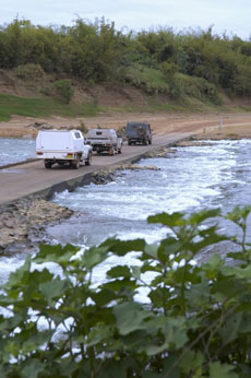 Daly River Crossing - Cortesy of Tourism NT