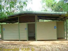 Public Toilts at Wangi Falls