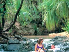 Tjuwaliyn Douglas Hot Springs - Courtesy of Tourism NT